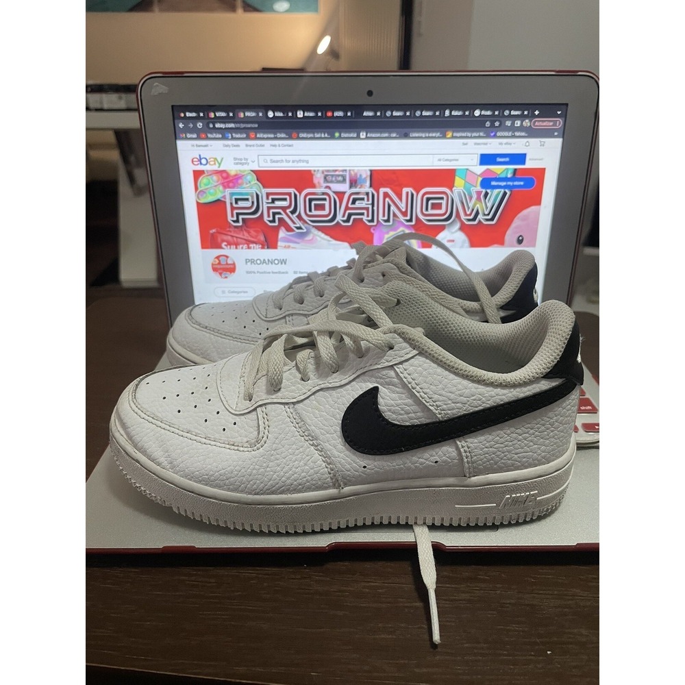 Size 2Y - Nike Air Force 1 Low White 2020 - CZ1685-100 For KIDS